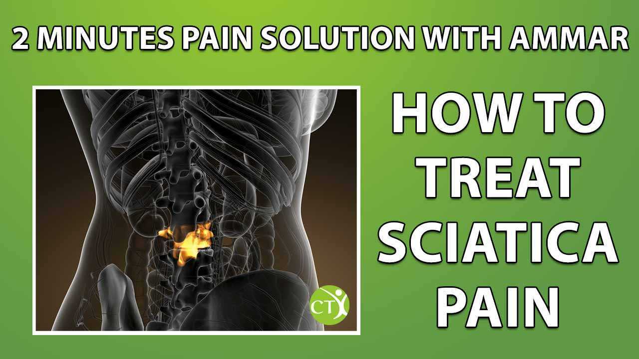 How to Treat Sciatica Pain