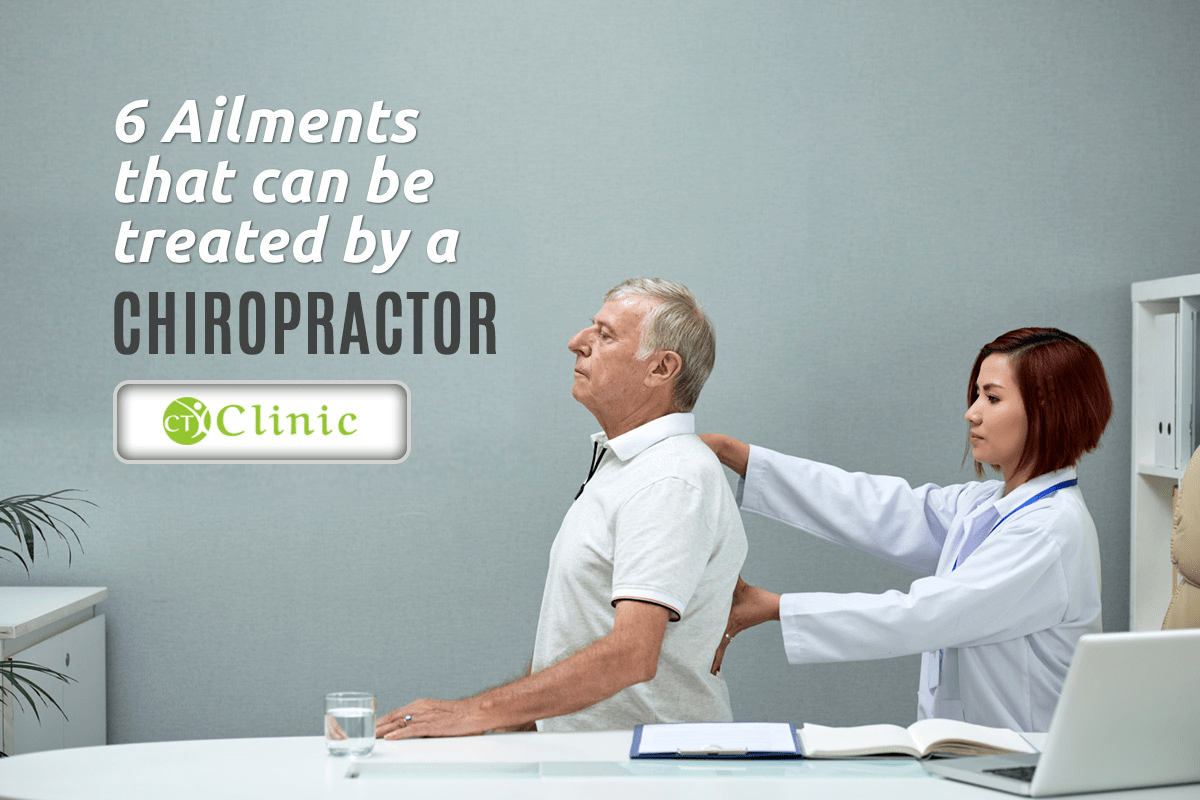 6 Ailments that can be treated by a chiropractor