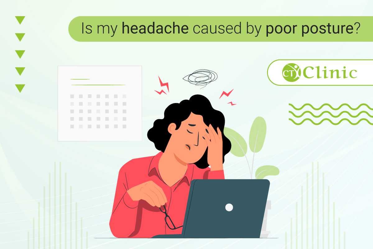Is my headache caused by poor posture?